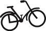 Fahrrad Icon transparent