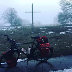 Donstetten Alptäler Radweg Kreuz Nebel