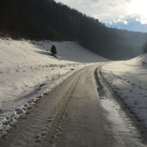 Wiesensteig nähe Filsursprung Alptäler Radweg