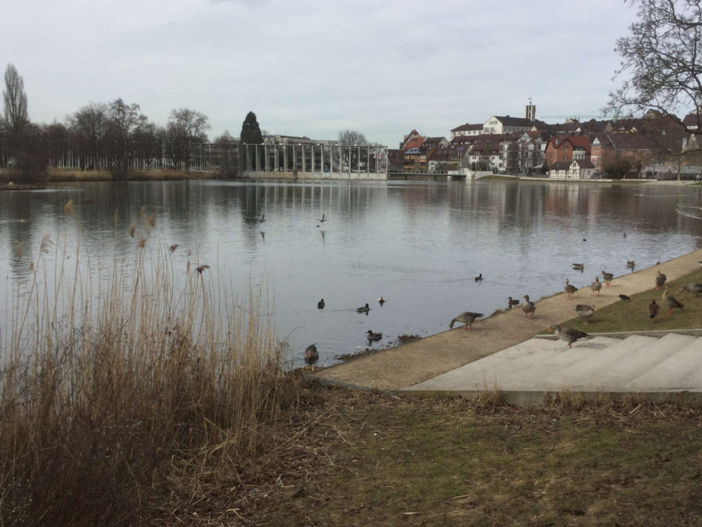 Böblingen Oberer See Siebenmühlentalradweg
