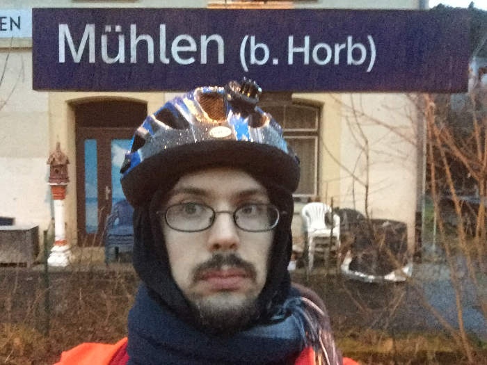 Radtour über Rottenburg nach Horb. Genauer gesagt Horb-Mühlen.