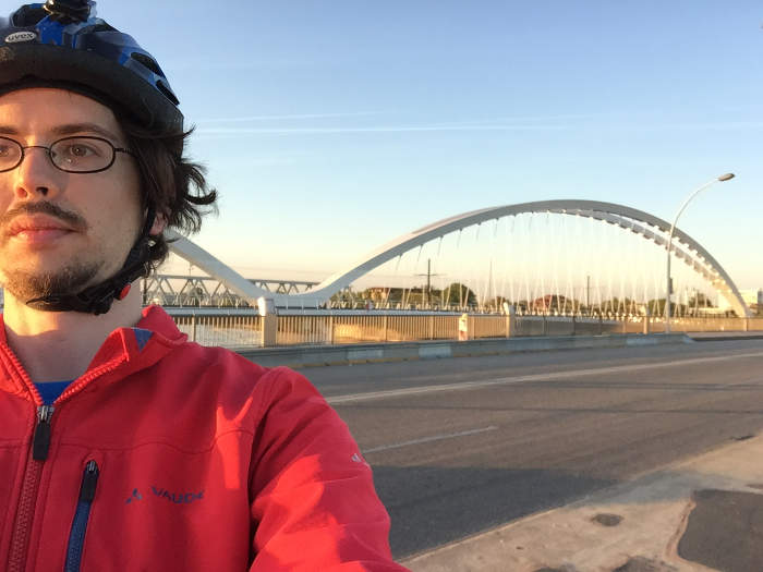 Europabrücke Straßburg Kehl Radtour