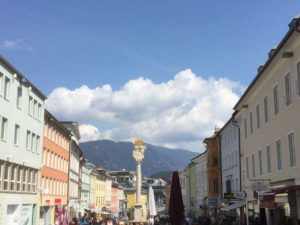 Villach Start meines Drauradwegs