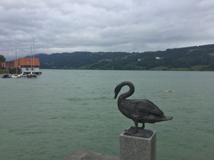 Großer Alpsee bei Immenstadt Königssee-Bodensee-Radweg