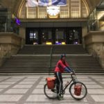 Berlin-Leipzig-Radweg - Ende Hauptbahnhof Leipzig