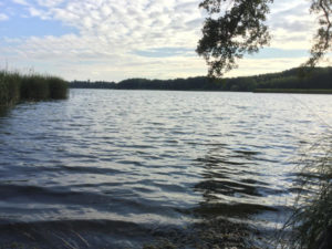 Mellensee in Brandenburg - Berlin-Leipzig-Radweg