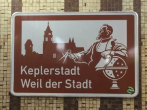 Johannes Kepler Weil der Stadt Bahnhof Museumsradweg