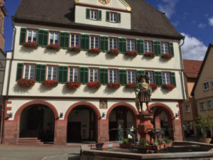 Weil der Stadt - Rathaus - Unterkünfte am Museumsradweg