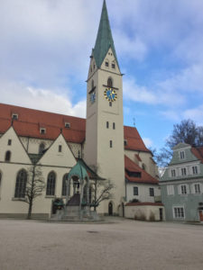 Kempten - Kirche - Illerradweg
