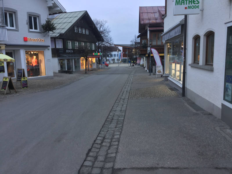 Oberstdorf - Illerradweg - Innenstadt