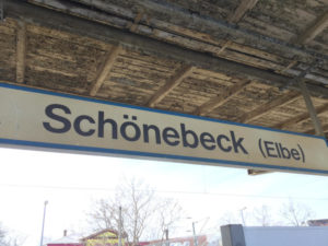 Schönebeck an der Elbe nähe Magdeburg Saale-Radweg Elberadweg