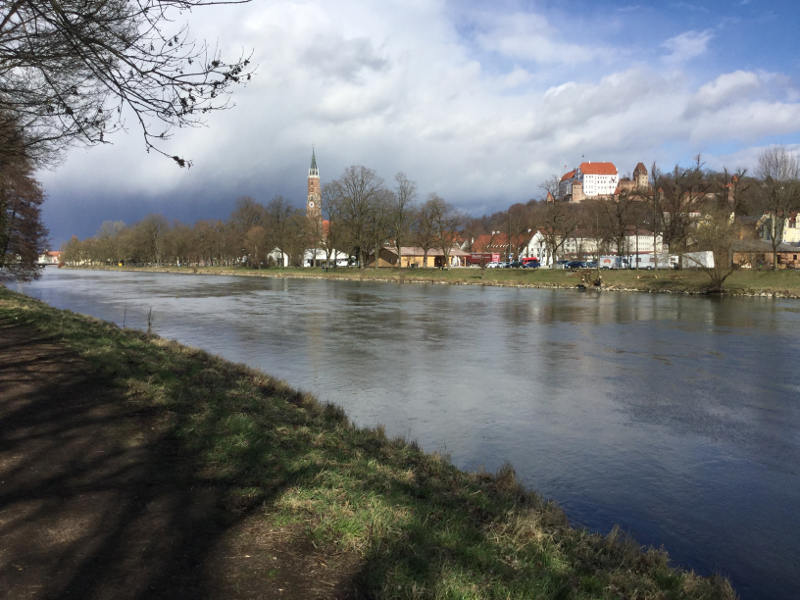 An der Isar entlang - Landshut - Isarradweg