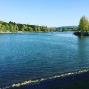Stausee Rainau-Buch - Unmittelbar beim Limes-Park