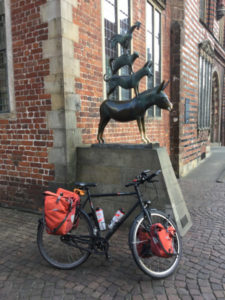 Bremer Stadtmusikanten - Fahrrad - Radfernweg Hamburg-Bremen