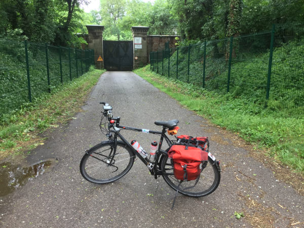 Fort Foch - Niederhausbergen - Radweg zu den Forts