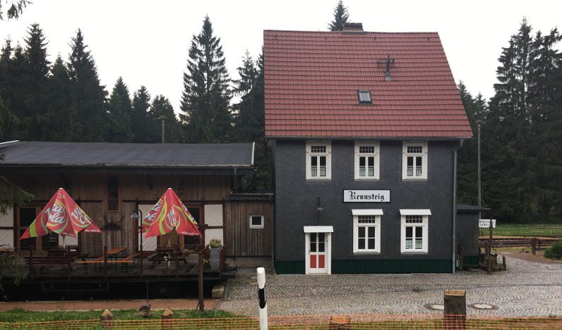 Bahnhof Rennsteig - Rennsteig-Radweg Blankenstein - Oberhof