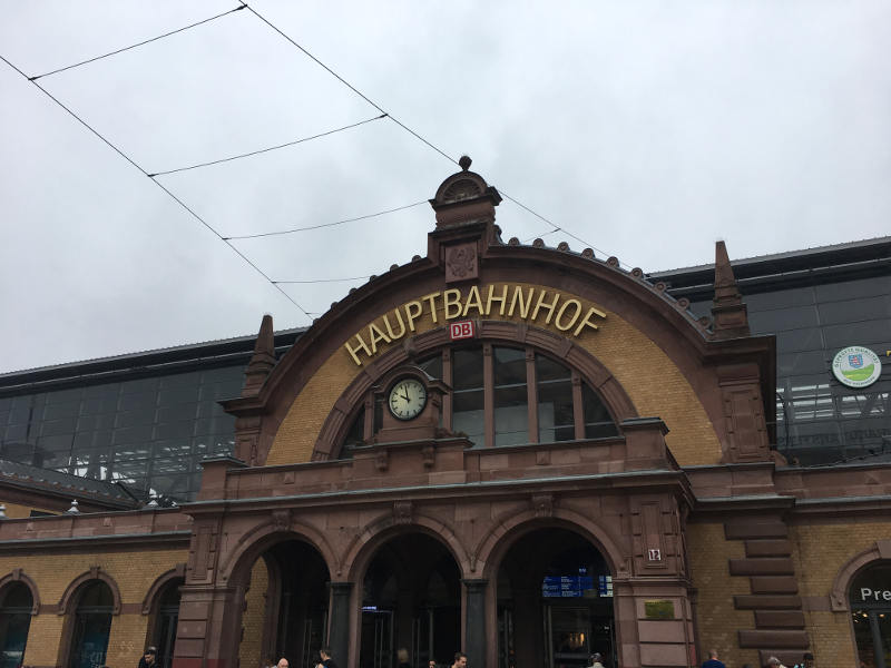 Erfurt - Hauptbahnhof - Thüringer Städtekette