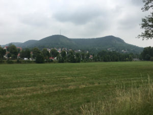 Jena Ortsausgang - Blick in die Natur