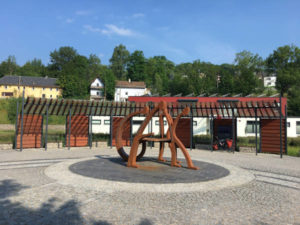 Blankenstein - Saale - Selbitz - Start Rennsteig-Radweg