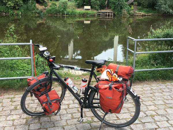 Werra Eisenach Hörschel Rennsteigradweg und Thüringer Städtekette - Fahrrad Wertverlust