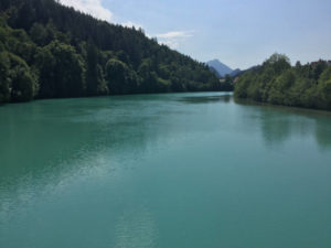 Lech Allgäuradweg in Füssen