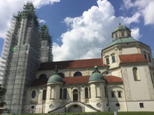 Basilika St. Lorenz - katholische Kirche in Kempten - Allgäu-Radweg