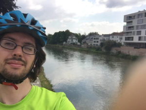 Donautälerradweg Ulm Start an der Donau