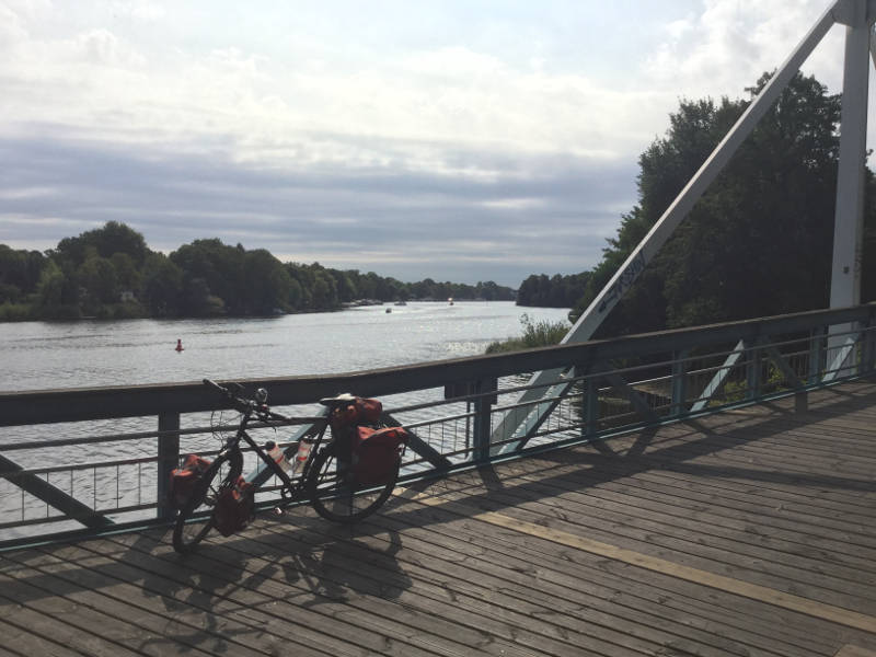 Berlin-Spandau - Havellandradweg bzw. Havelradweg