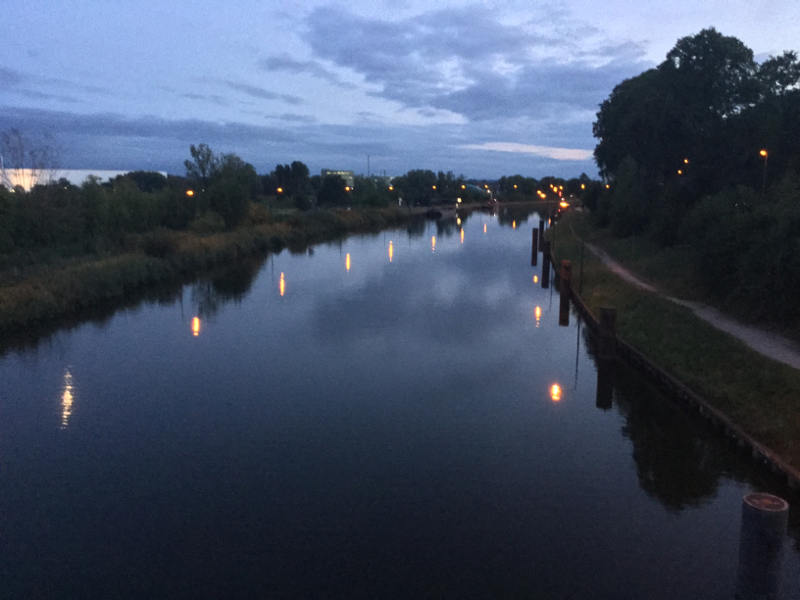Elbe-Lübeck-Kanal bei Lauenburg