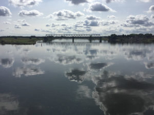 Wolken Lauenburg - Elbe - Elbe-Lübeck-Kanal - Elberadweg