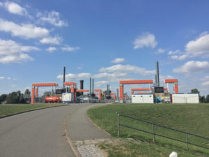 Kaltehofe-Hauptdeich - Hamburg - Industriekunst - Kunst - Elberadweg