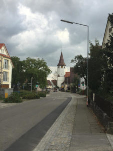 Oberjettingen Innenstadt Kirche - Jettinger Panoramaradweg