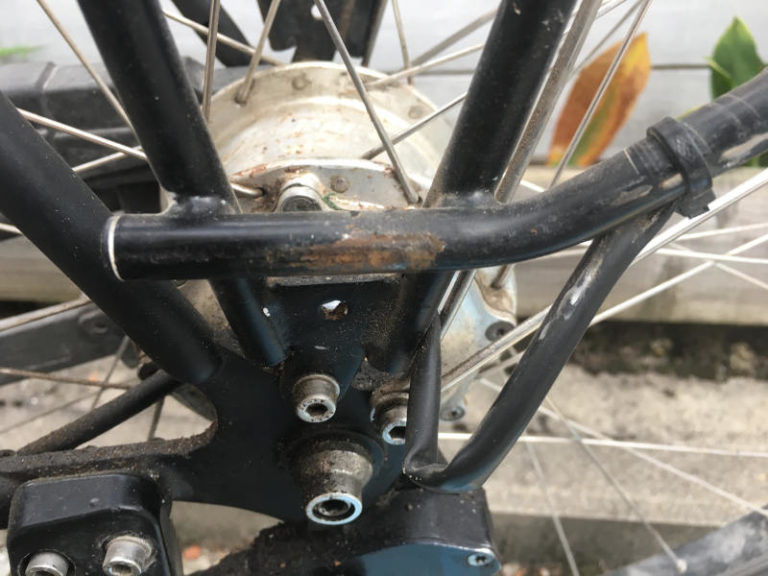 rost am fahrrad entfernen wd40