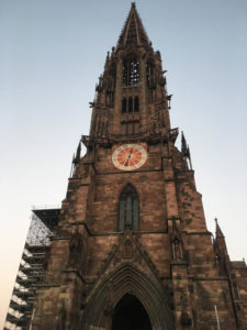 Freiburger Münster - Freiburg Marktplatz - Südschwarzwald Radweg