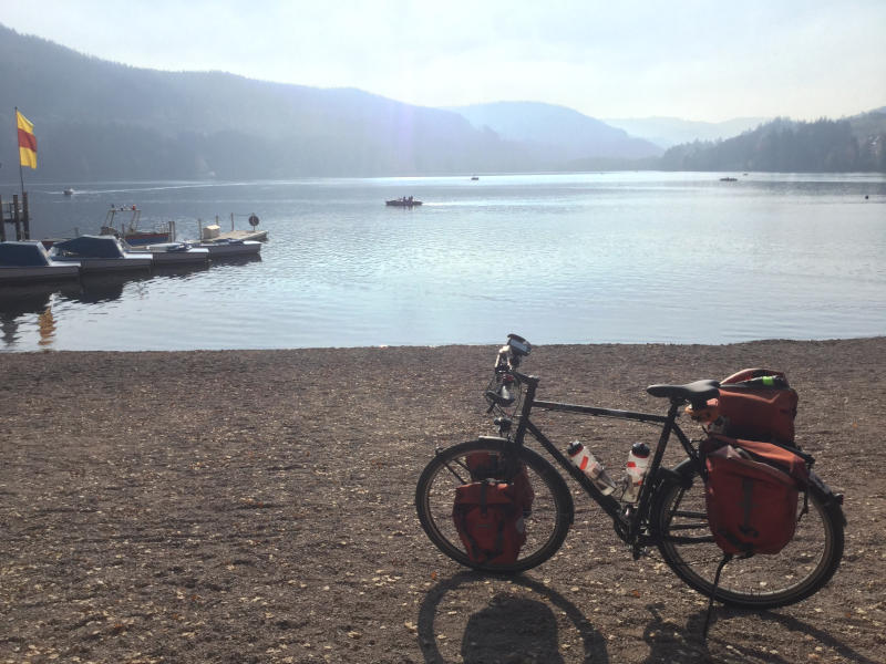 Titisee im Schwarzwald Südschwarzwald-Radweg