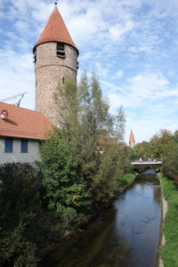 Stadttor - Eingang Weil der Stadt - Würm - Würmtalradweg