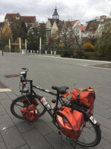 Backnang - Altstadt - Murr - Murrtalradweg
