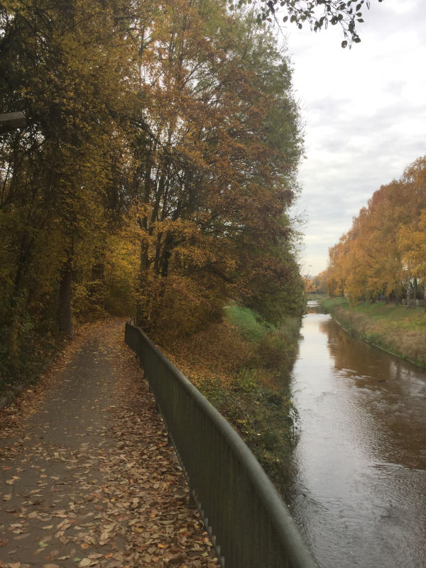 Grötzingen bei Karlsruhe - Pfinz - Pfinztalradweg - Herbst - Stromberg-Murrtalradweg