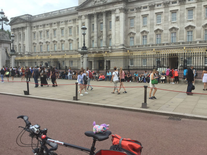 Buckingham-Palace - England - UK - Europaradweg