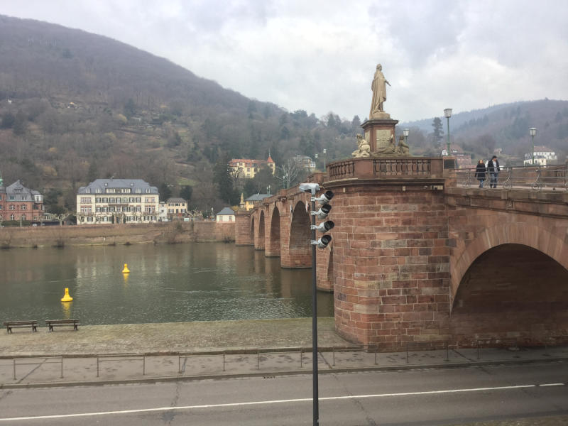Alte Brücke - Heidelberg-Schwarzwald-Bodensee-Radweg