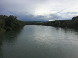 Die Aare - Aaremündung in den Rhein - Rheinradweg - Fahrrad-Unterkunft in Koblenz