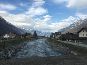 Interlaken - Aare - Fluss