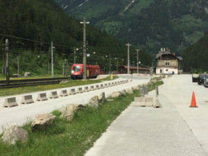 Bahnhof Böckstein - Bahntransfer Alpe-Adria-Radweg - Bahn nach Mallnitz