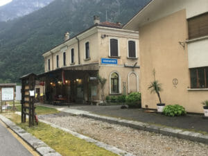 Bahnhof von Chiusaforte - Restaurant - Alpe-Adria-Radweg