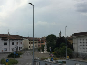 Feletto Umberto - Alpe-Adria-Weg mit Fahrrad