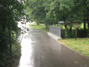 Schwieberdingen - Glems - im Regen - Glemsmühlenradweg