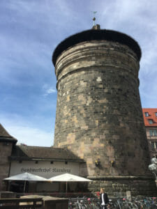 Frauentorturm Nürnberg - Fünf-Flüsse-Radweg