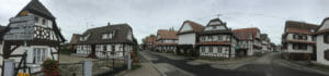 Hunspach - Radweg an der Maginot-Linie im Elsass