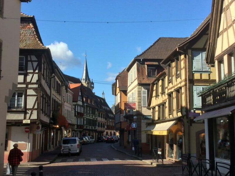 Obernai - Radweg der elsässischen Weinstraße