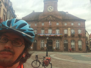 Wissembourg Rathaus - Grenze Rheinland-Pfalz